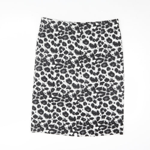 Gerard Women's Size 16 Black Animal Print Pencil Skirt