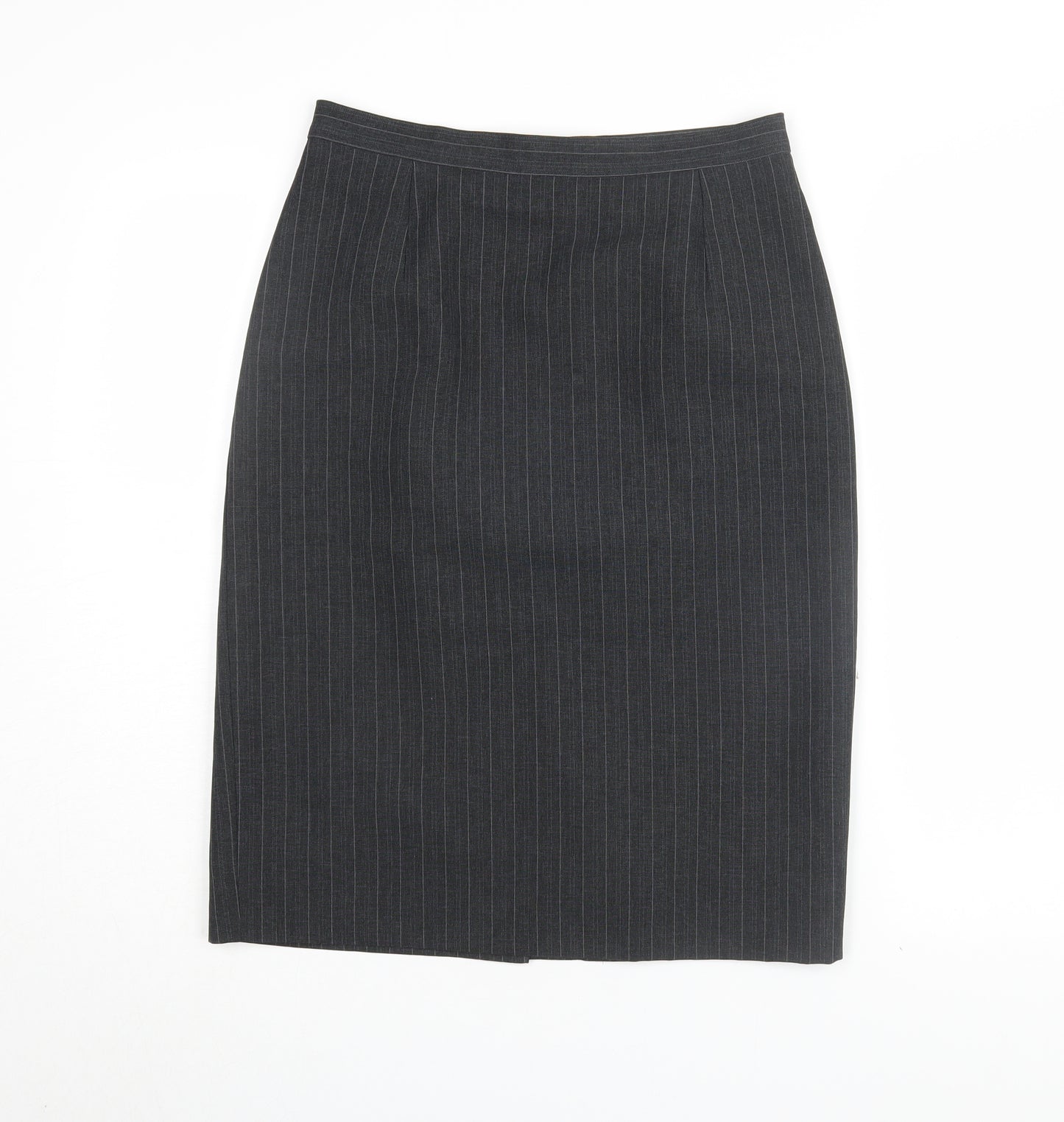 Marks and Spencer Women's Grey Pencil Skirt Size 12