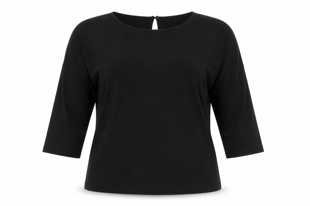 New Look Women's Black 12 Basic T-Shirt