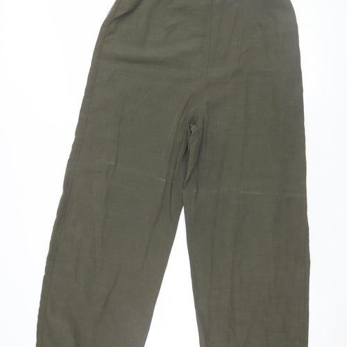 Alexon Women's Green Cropped Trousers Size 10