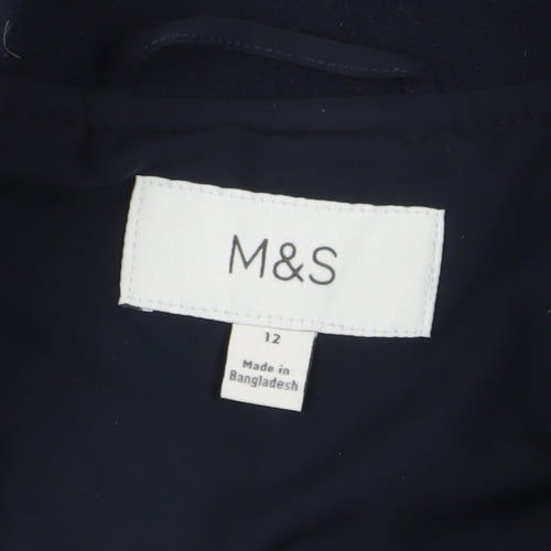 Marks and Spencer Women's Black Jacket Size 12