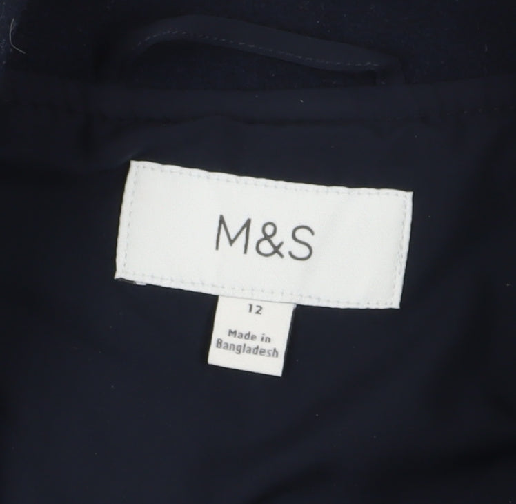 Marks and Spencer Women's Black Jacket Size 12