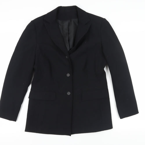 Anne Brooks Women's Black Suit Jacket, Size 12, Petite