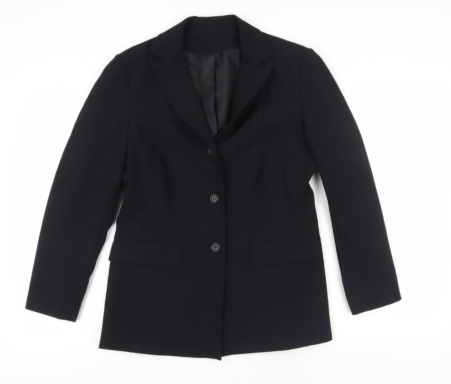 Anne Brooks Women's Black Suit Jacket, Size 12, Petite