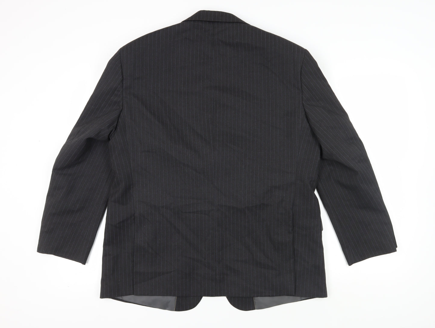 Marks and Spencer Grey Striped Suit Jacket Size 44S