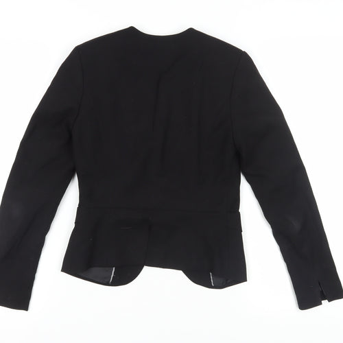 H&M Women's Black Suit Jacket Size 4 – Classic Style