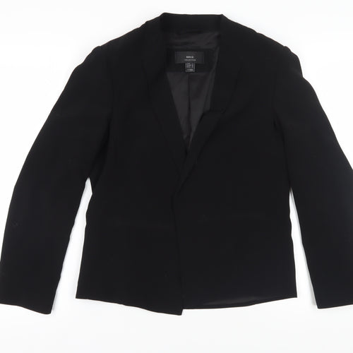MNG Women's Black Blazer L Euro 3 Piece Suit Jacket