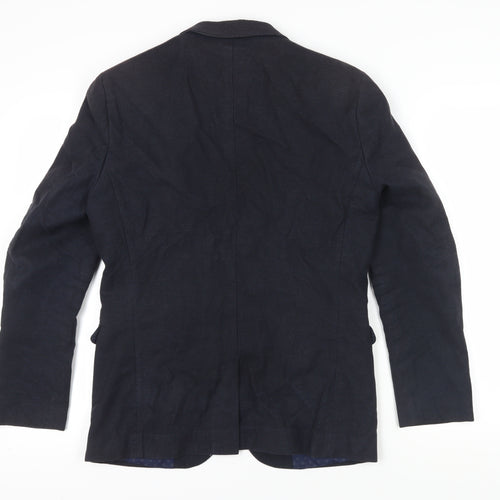 Next Men's Black Blazer Size 38R - Stylish & Elegant