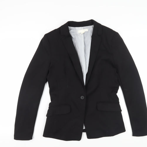 H&M Women's Black Blazer Suit Jacket Size 12