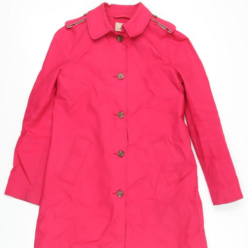 Next Women's Pink Trench Coat in Size 10