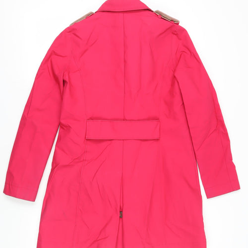 Next Women's Pink Trench Coat in Size 10