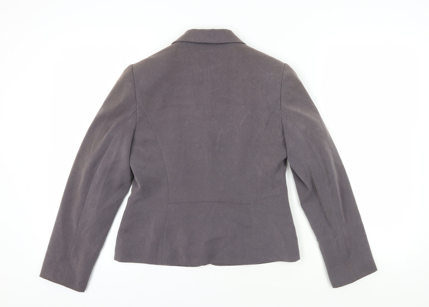 Next Women’s Grey Petite Suit Jacket Size 10