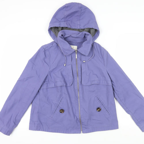 Marks and Spencer Women's Purple Anorak Jacket