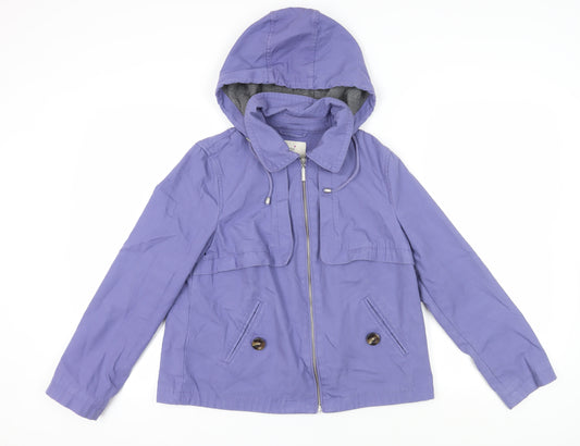 Marks and Spencer Women's Purple Anorak Jacket