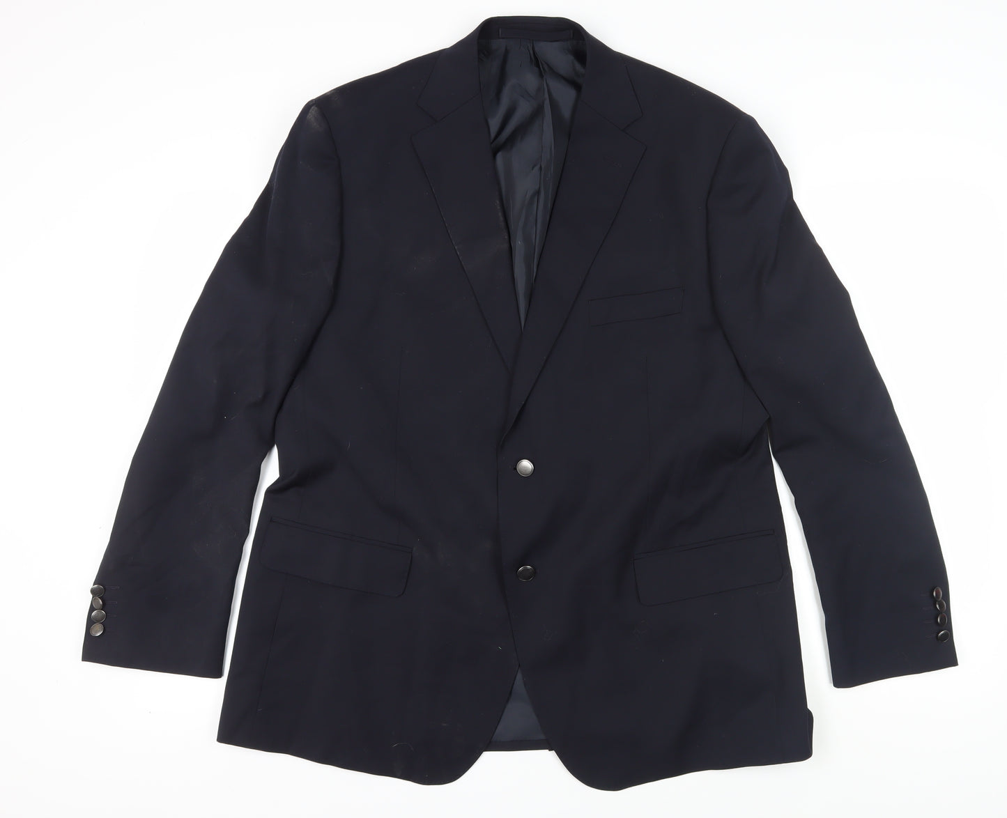 Marks and Spencer Men's Black Blazer 44 Regular Fit