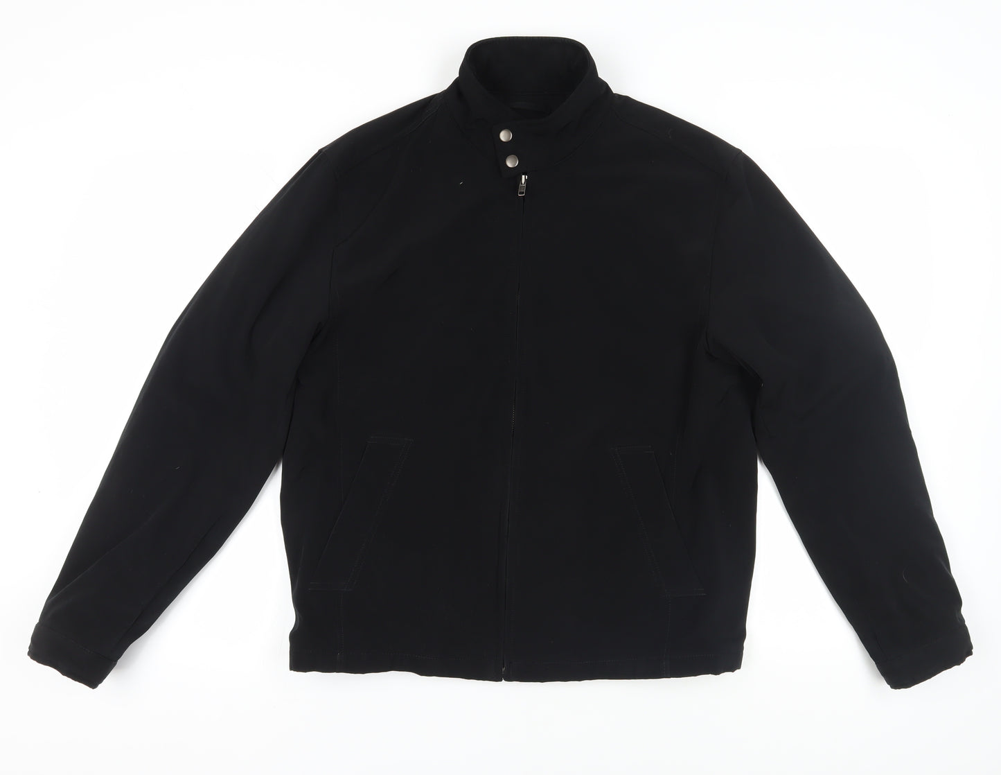 Next Men's Black Bomber Jacket Medium