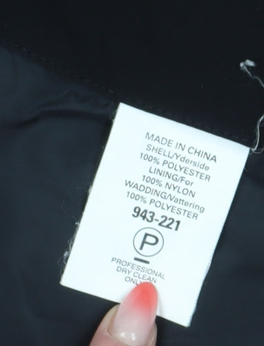 Next Men's Black Bomber Jacket Medium