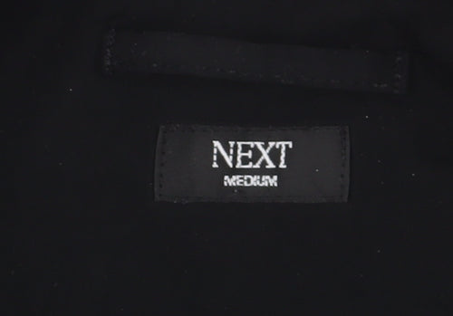 Next Men's Black Bomber Jacket Medium