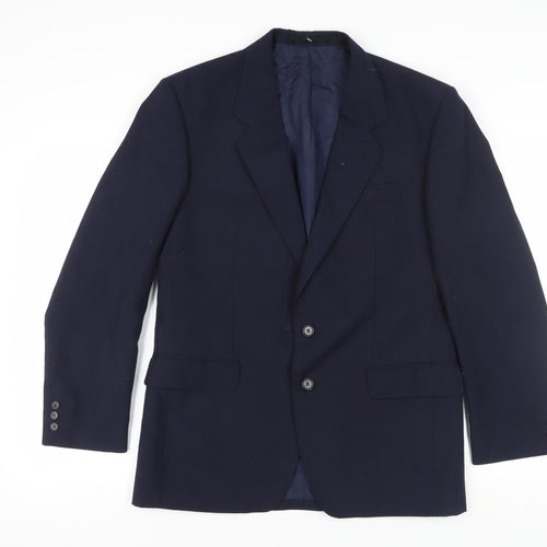 Varteks Men's Blue Blazer Size 40R for Formal Wear