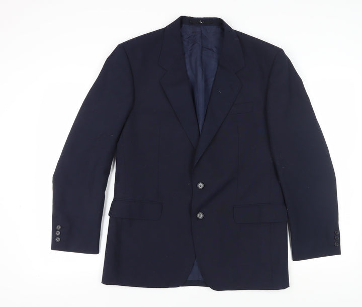 Varteks Men's Blue Blazer Size 40R for Formal Wear