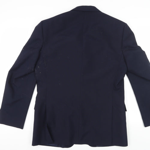 Varteks Men's Blue Blazer Size 40R for Formal Wear