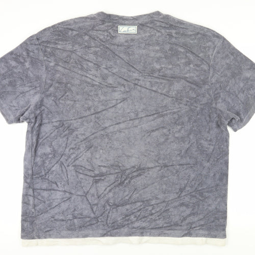 The Couture Club Men's Grey Crew Neck T-Shirt XL