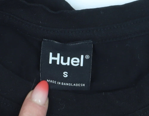 Huel Men’s Black Short Sleeve Logo T-Shirt Size S