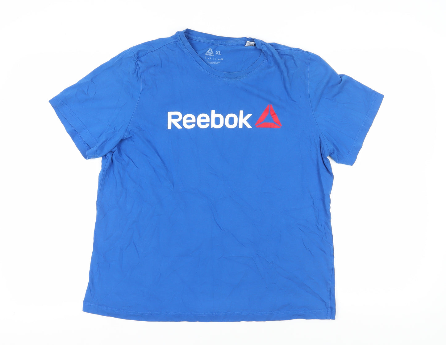 Reebok Blue Unisex XL T-Shirt Regular Style