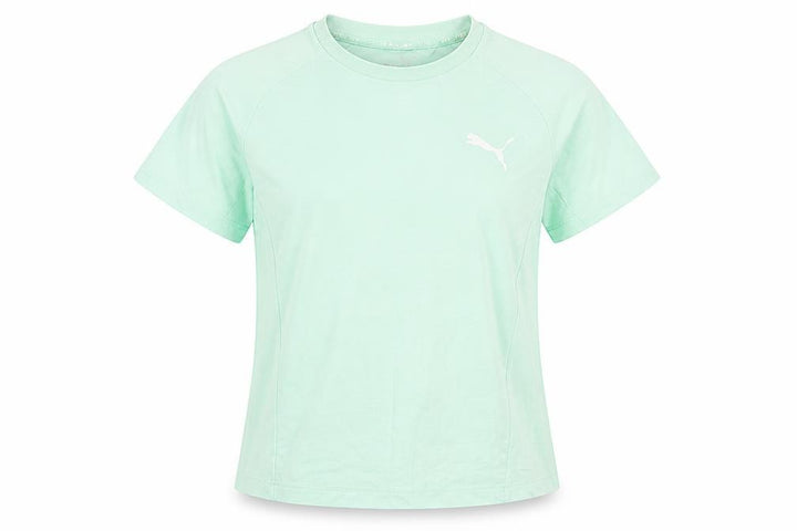 Puma Unisex Green Crew Neck T-Shirt, Size S