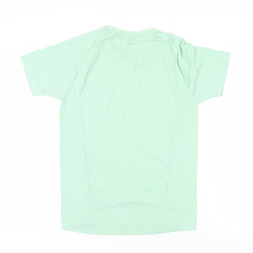 Puma Unisex Green Crew Neck T-Shirt, Size S