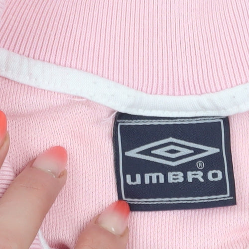 Umbro Men's Pink Polo Shirt, XL, Casual Summer Wear