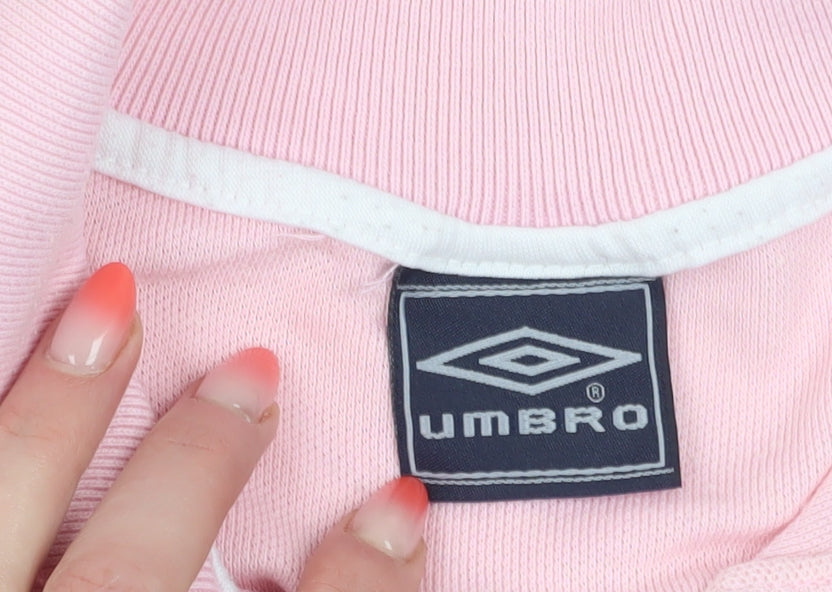 Umbro Men's Pink Polo Shirt, XL, Casual Summer Wear