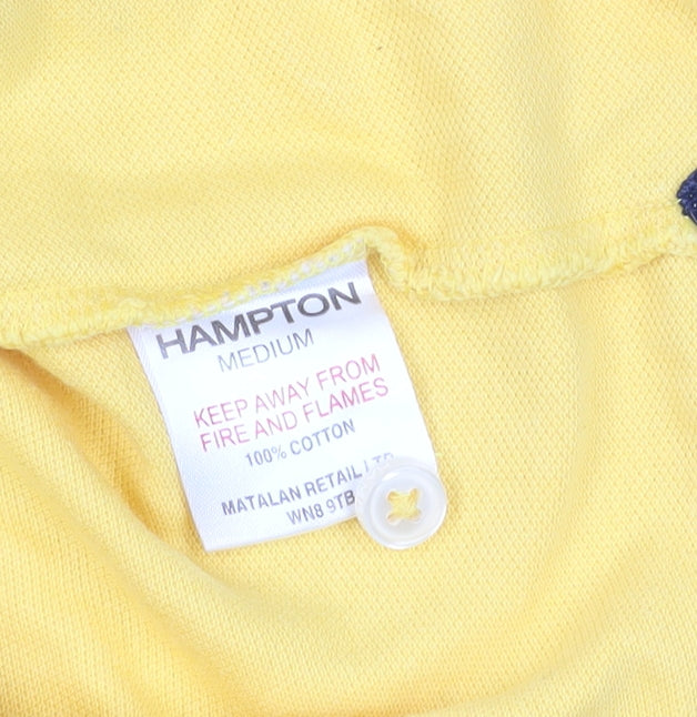 J.Hampton and Sons Men's Yellow Polo M