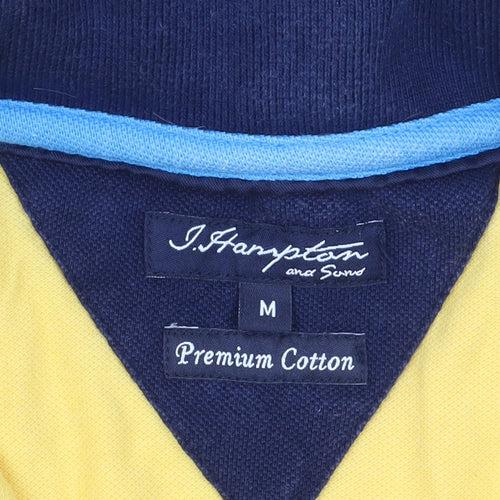 J.Hampton and Sons Men's Yellow Polo M