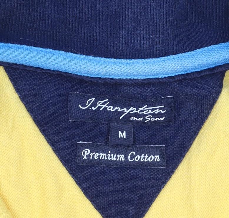 J.Hampton and Sons Men's Yellow Polo M