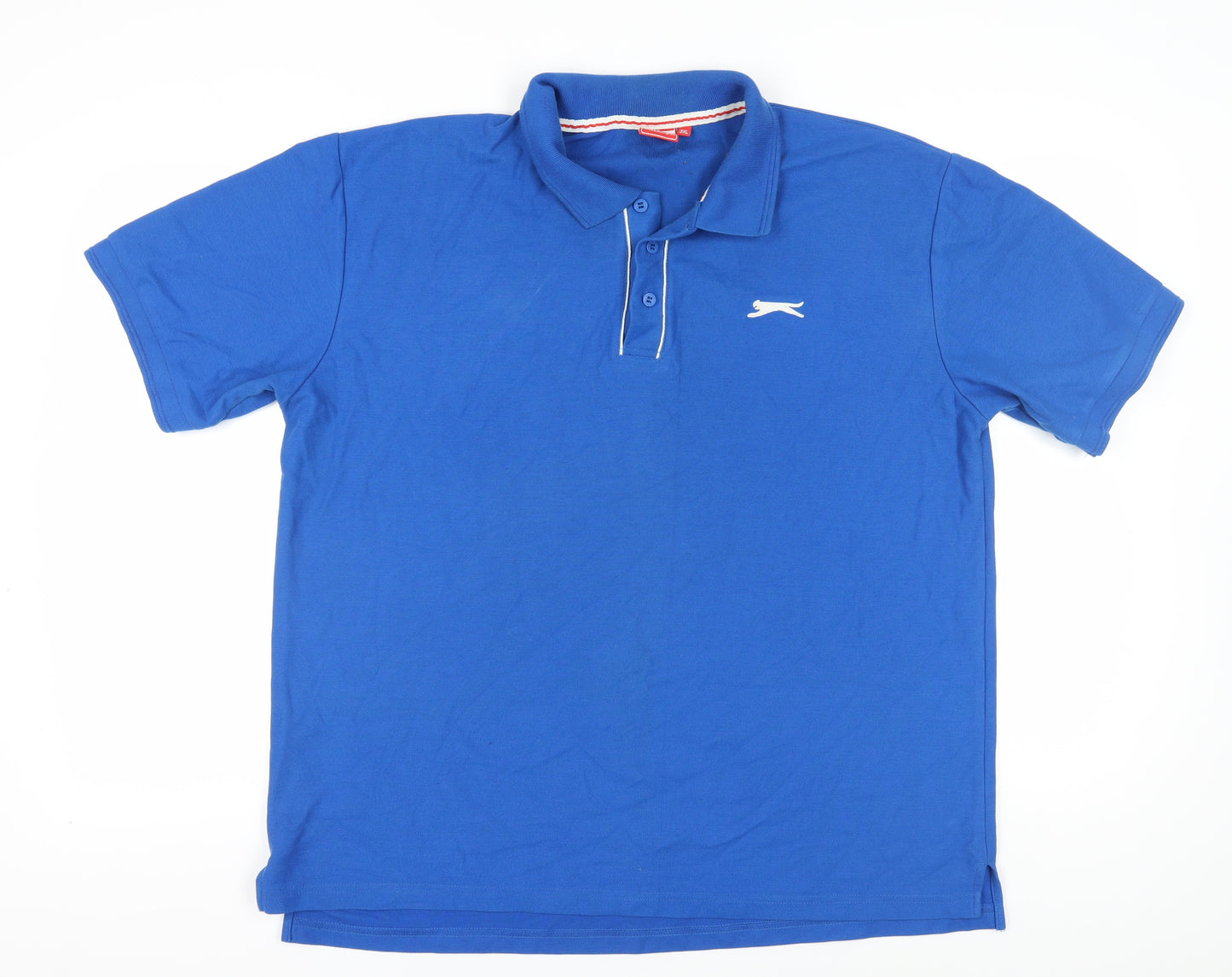 Slazenger Men's Blue Polo Shirt 3XL Short Sleeve