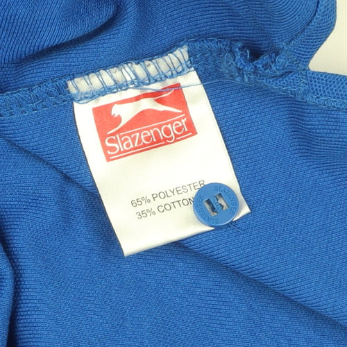 Slazenger Men's Blue Polo Shirt 3XL Short Sleeve