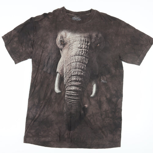 The Mountain Men's Brown Elephant T-Shirt, L