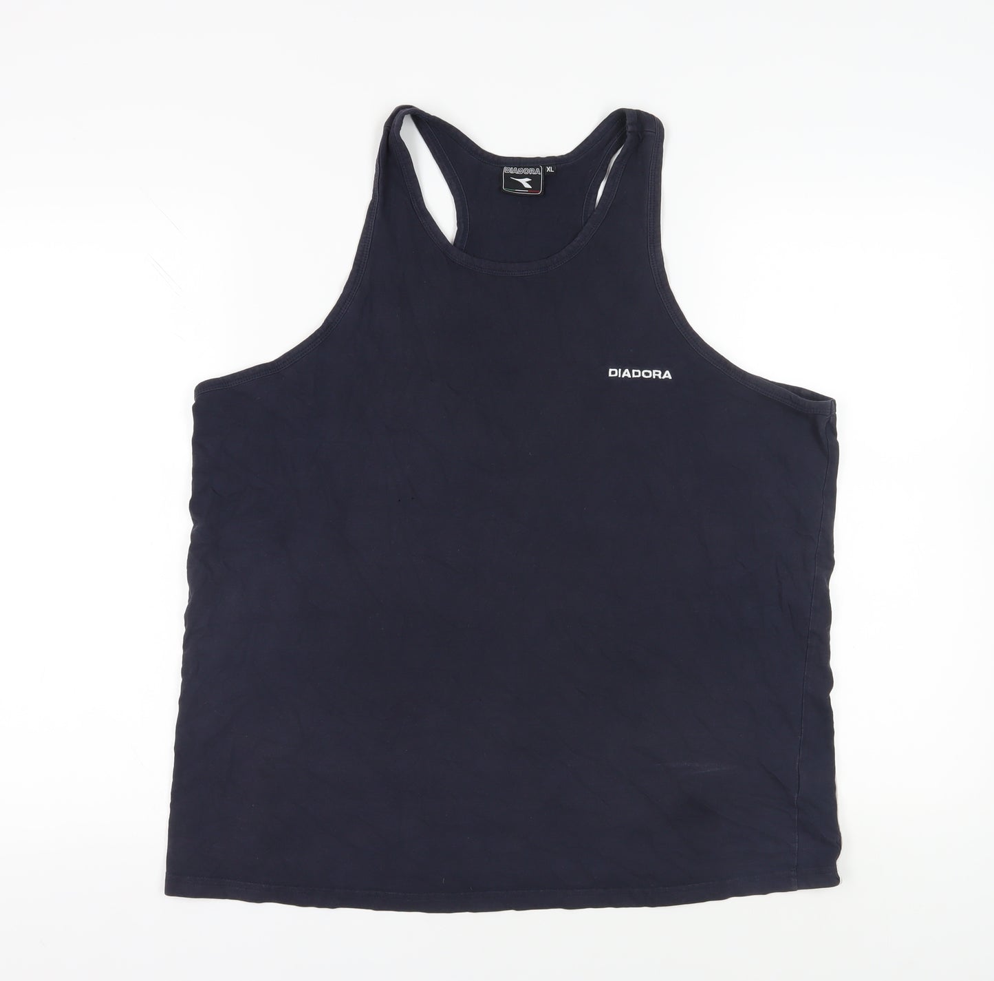 Diadora Men's Blue Sleeveless Tank Top XL