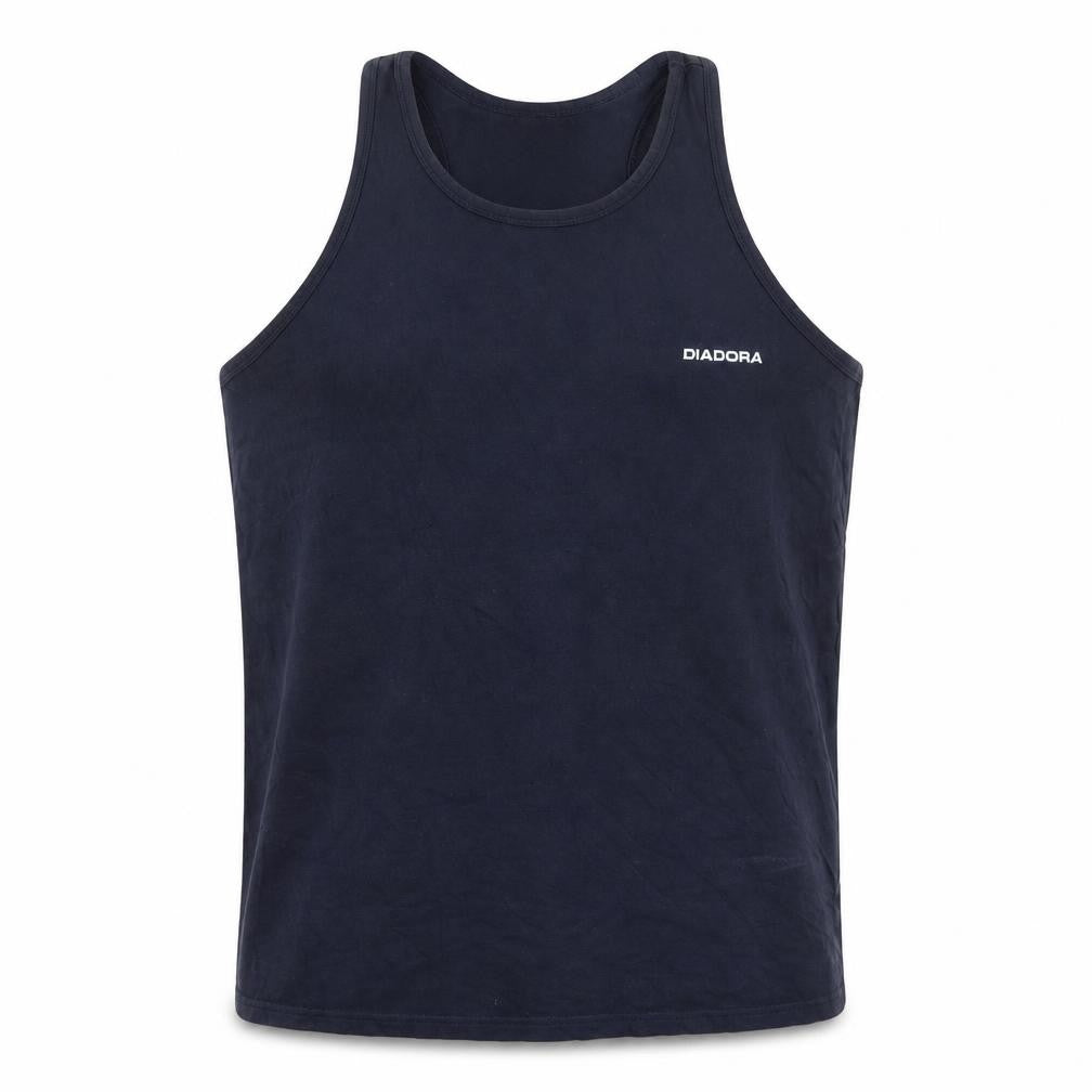 Diadora Men's Blue Sleeveless Tank Top XL