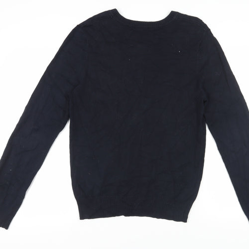 Abercrombie & Fitch Men's Black M V-Neck Jumper