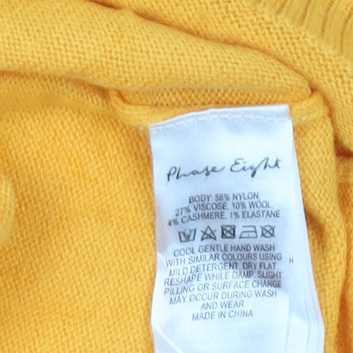 Phase Eight Women's Yellow XS Pullover Jumper