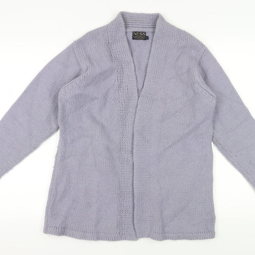 NESS Women's Grey Chunky Cardigan - Size L