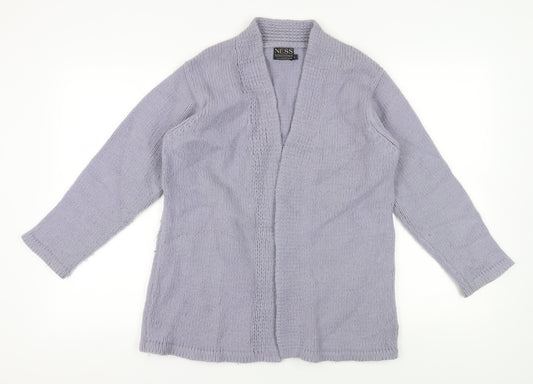 NESS Women's Grey Chunky Cardigan - Size L