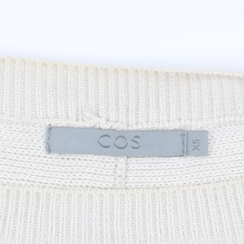 COS Women's Beige XS Pullover Jumper