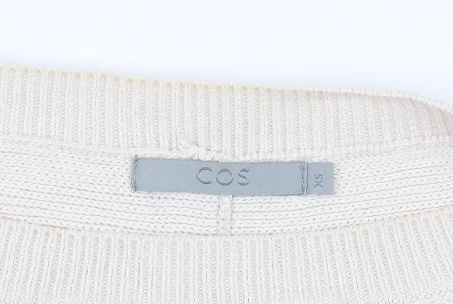 COS Women's Beige XS Pullover Jumper