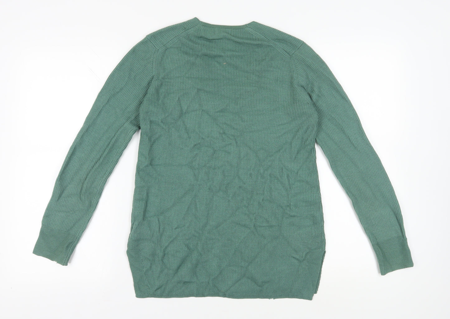 Jigsaw Women's Green Wool Pullover Jumper XS