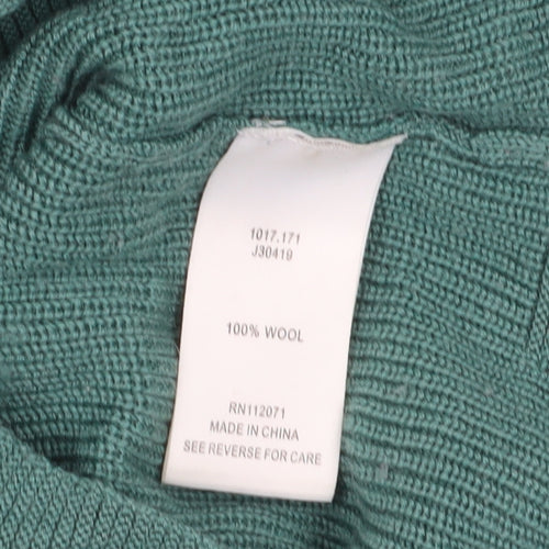 Jigsaw Women's Green Wool Pullover Jumper XS