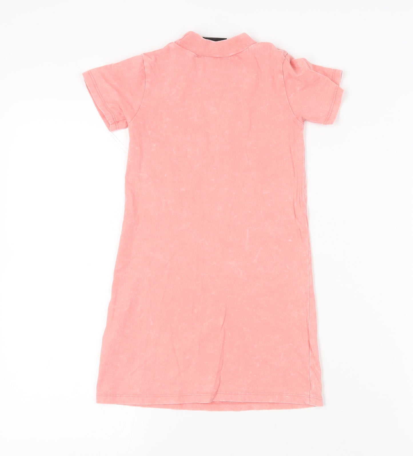 Nike Girls Pink T-Shirt Dress, 4-5 Years, Casual Cotton