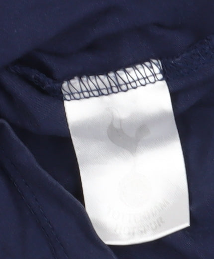 Tottenham Hotspur Boys Blue 13-14 Years Long Sleeve T-Shirt